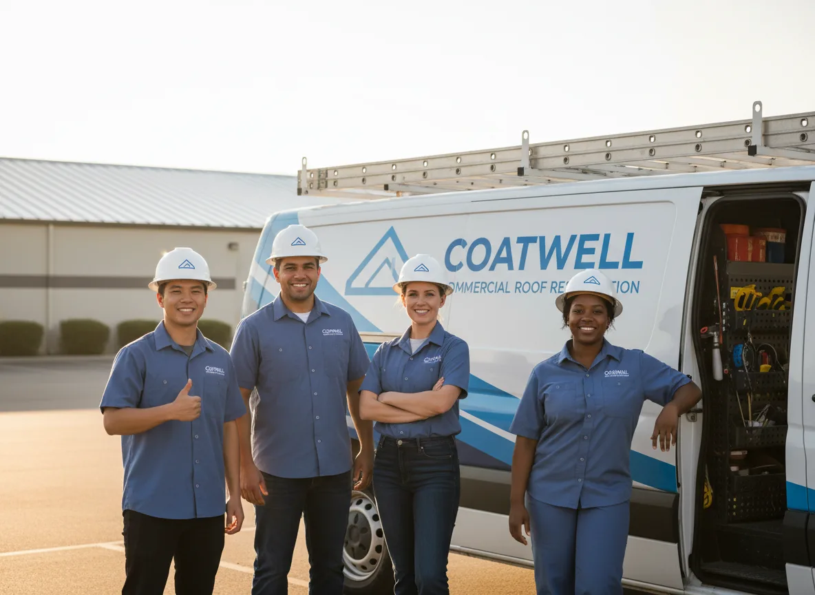 Commercial roof coating company in Waka, TX